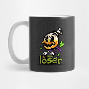 Halloween bomb "you are loser" t-shirt Mug